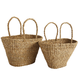 Oval Seagrass Bag