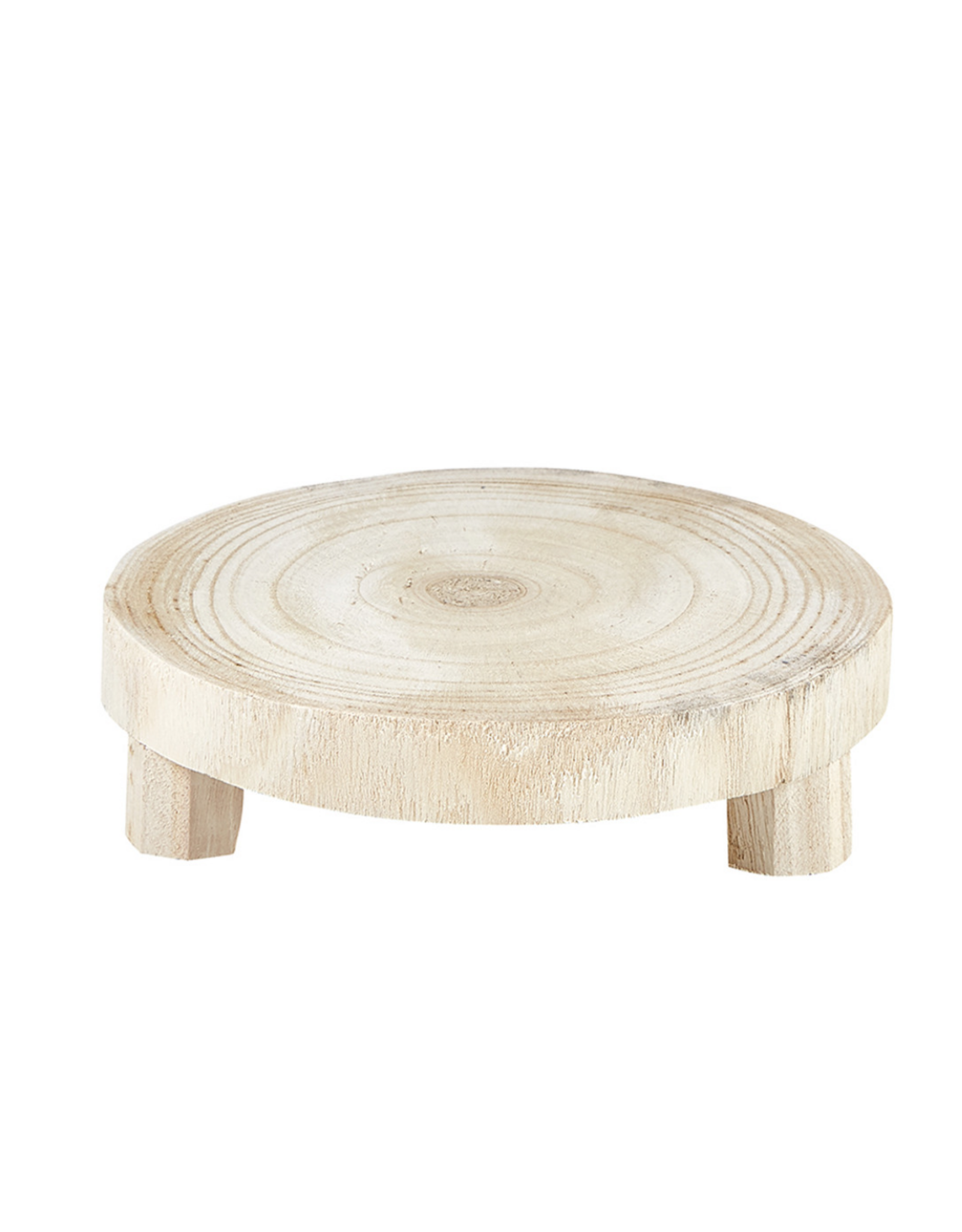 Paulownia Wood Riser, Natural Small
