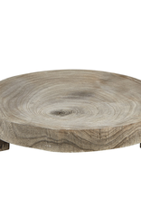 Paulownia  Wood Riser,  Medium Grey