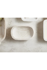 Paulownia Platter - White