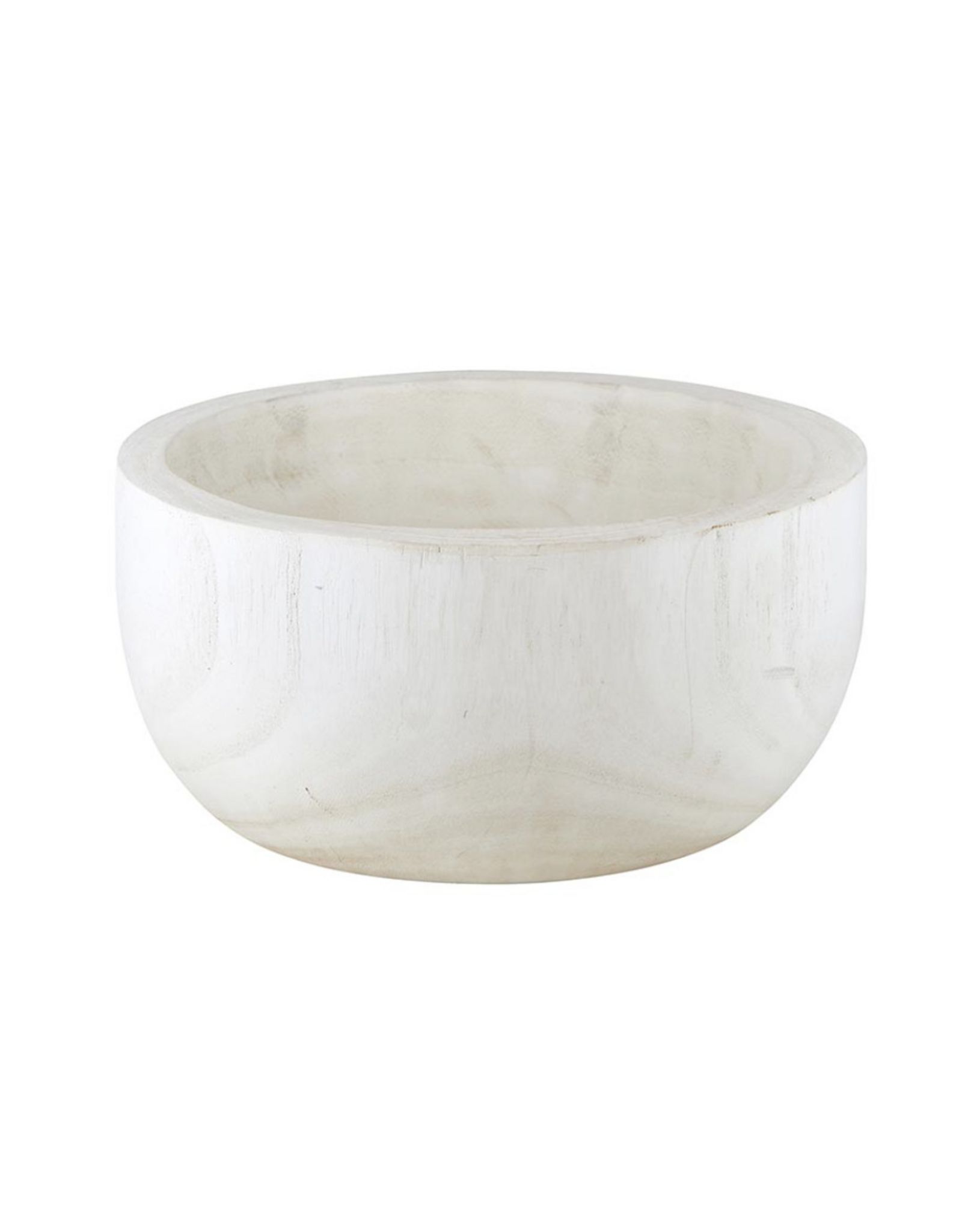 Paulownia Serving Bowl - White