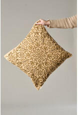 Flora Embroidered Pillow, 20x20