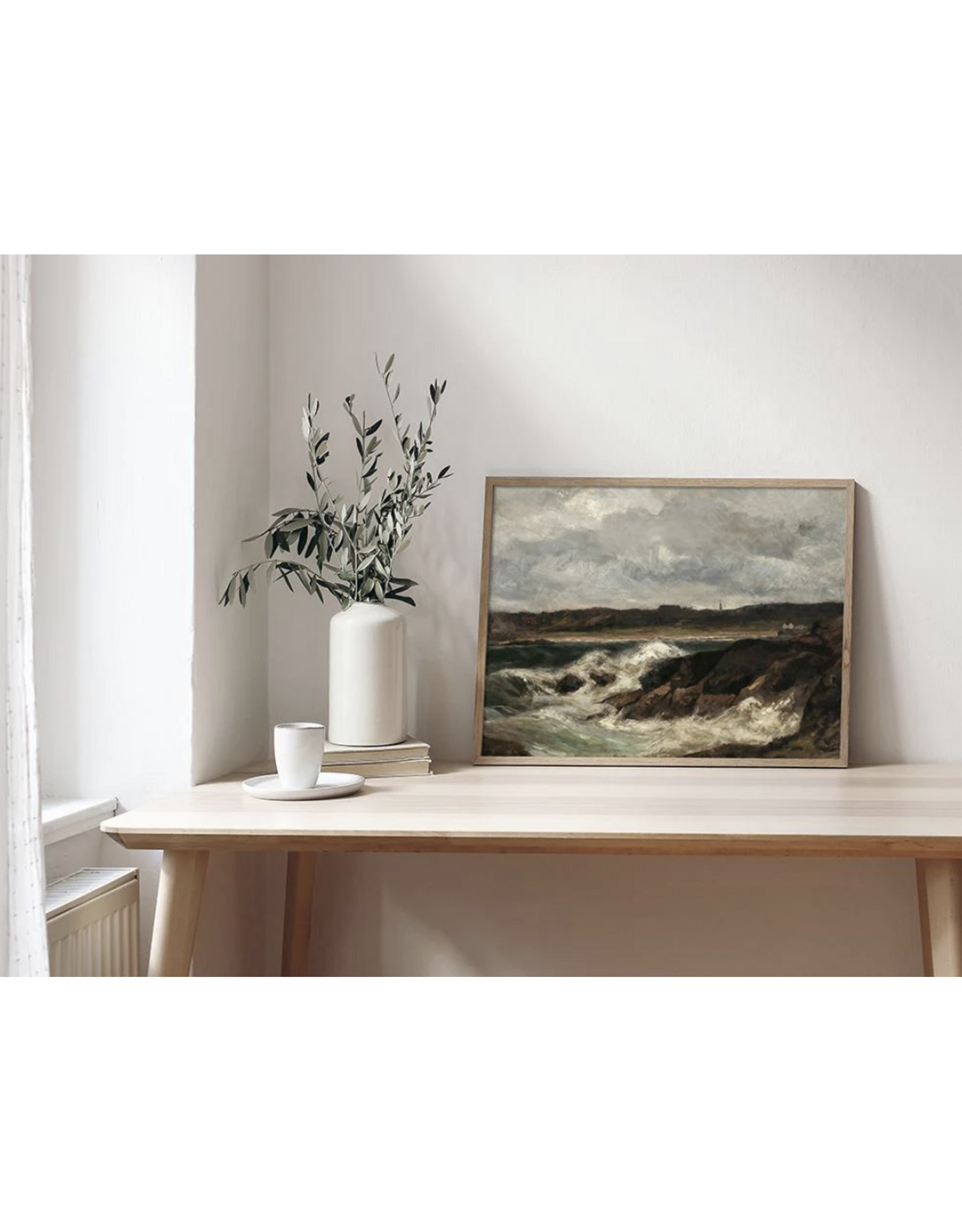 Stormy Coast Fine Art Print