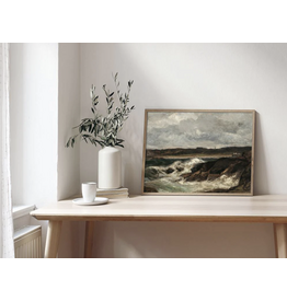 Stormy Coast Fine Art Print