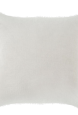 Lina Linen Pillow, White 24x24