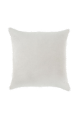 Lina Linen Pillow, White 24x24