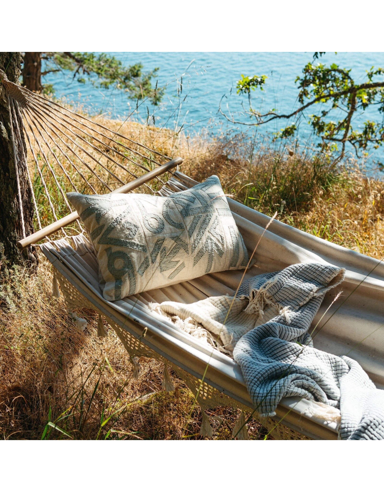 Nantucket Stripe Throw