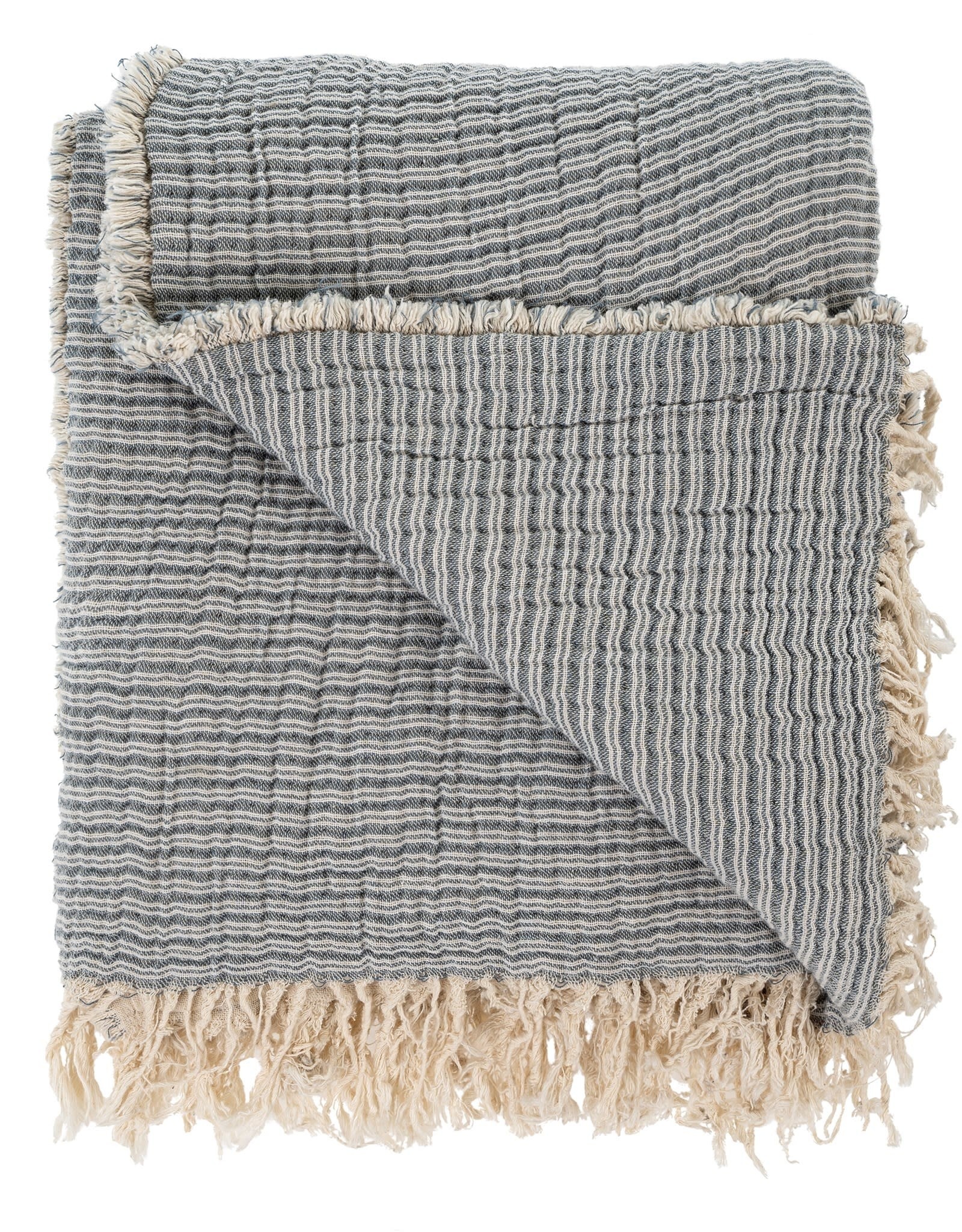 Nantucket Stripe Throw