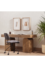 Keane Desk Natural Parawood