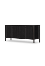 Veta Sideboard  Black Cane