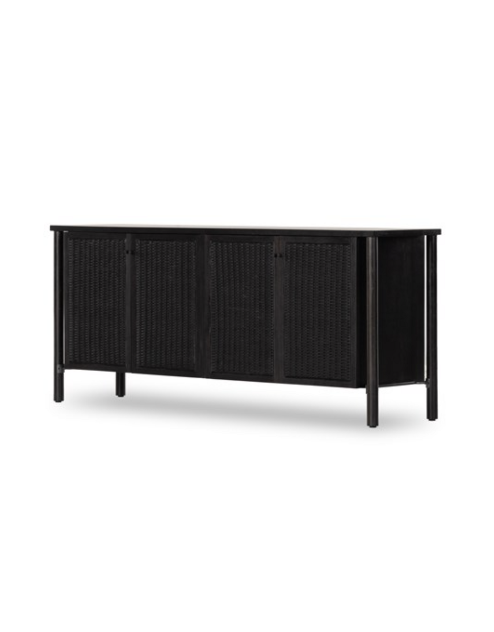 Veta Sideboard  Black Cane