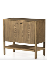 Zuma Small Cabinet - Dune Ash