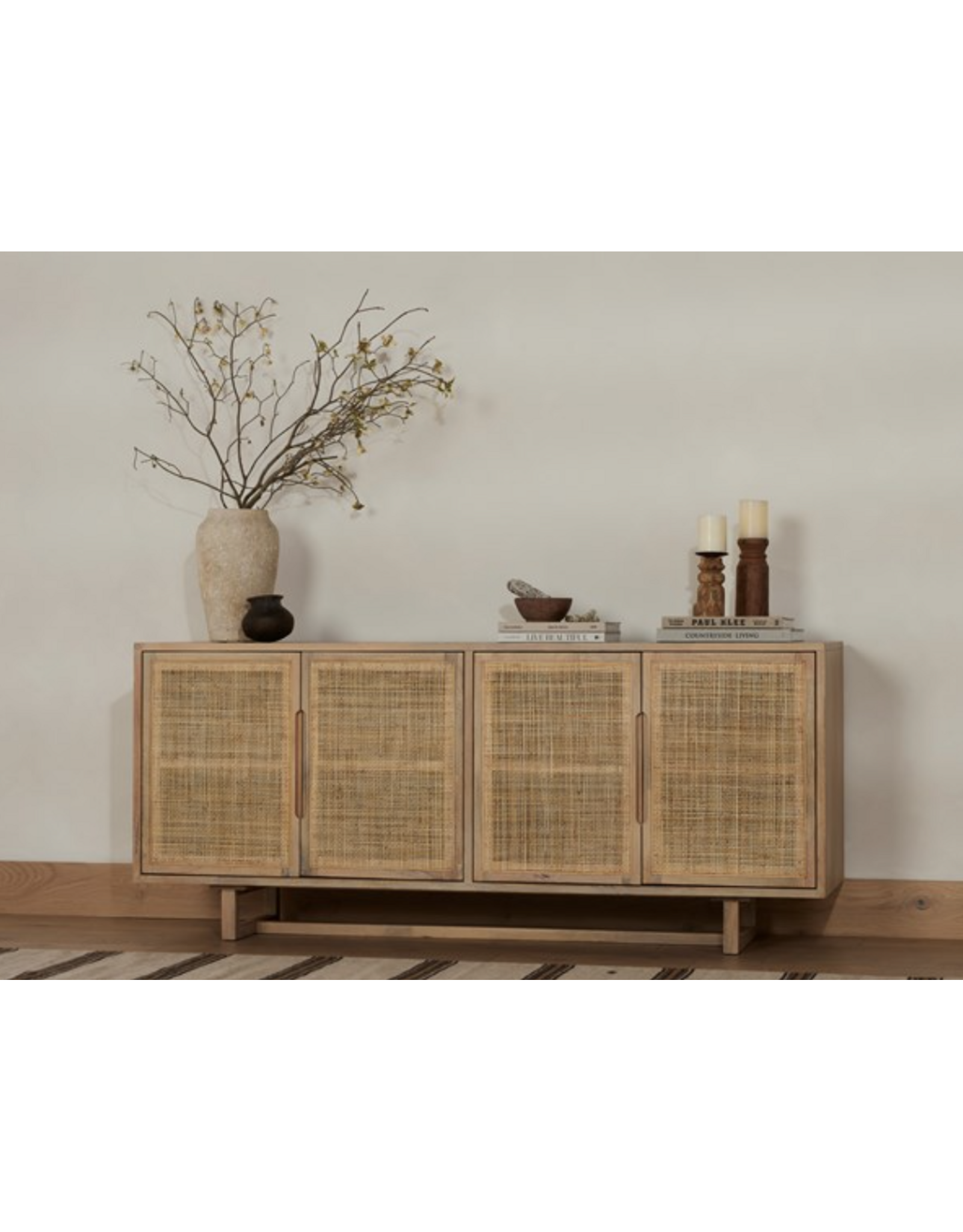 Clarita Sideboard - White Wash Mango