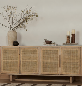 Clarita Sideboard - White Wash Mango