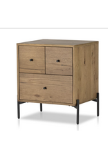 Eaton Nightstand Amber Oak Resin
