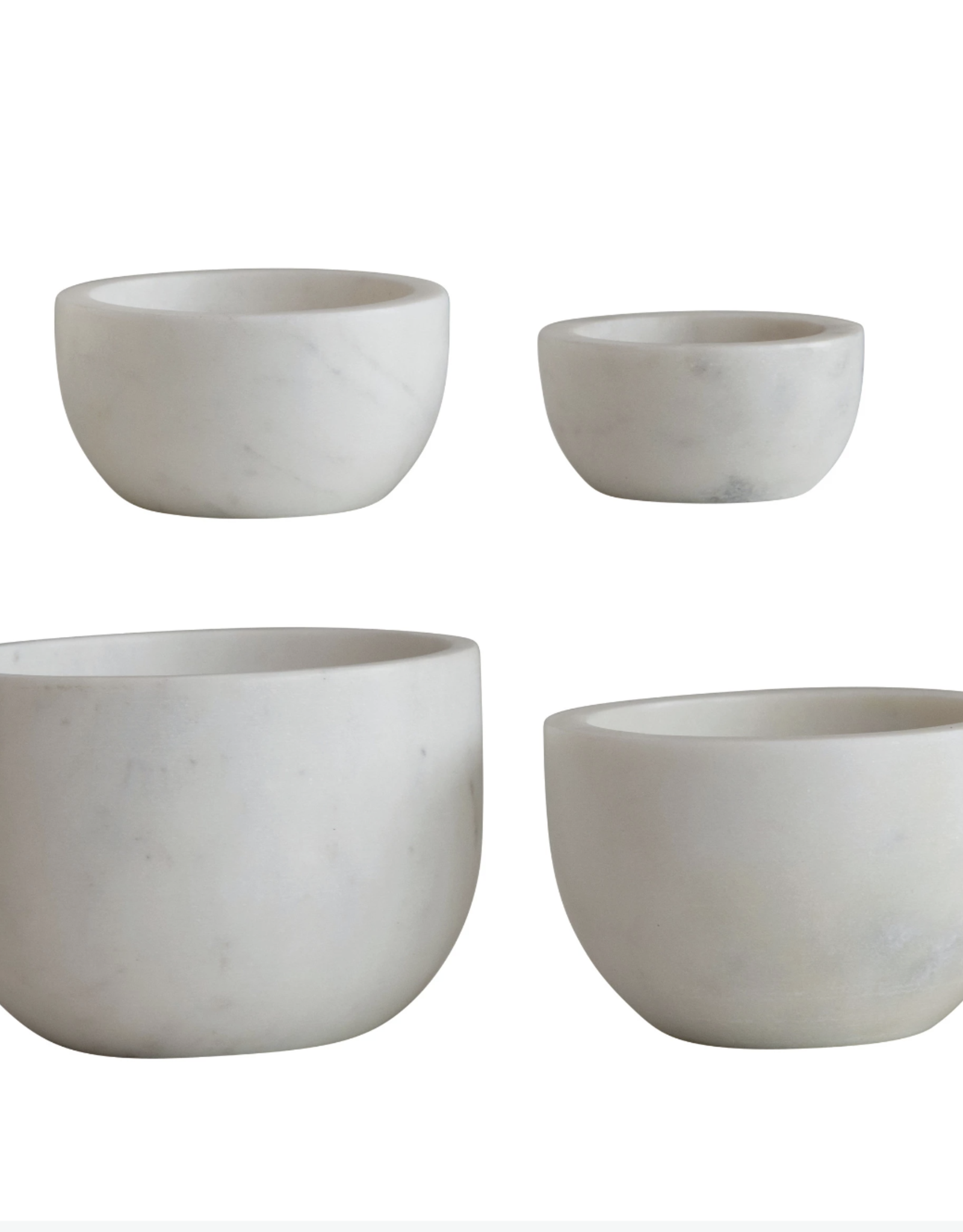 Marble Measuring Cups , Set of 4