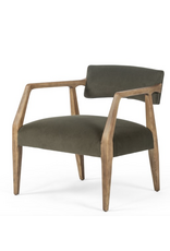 Tyler Chair - Modern Velvet Loden