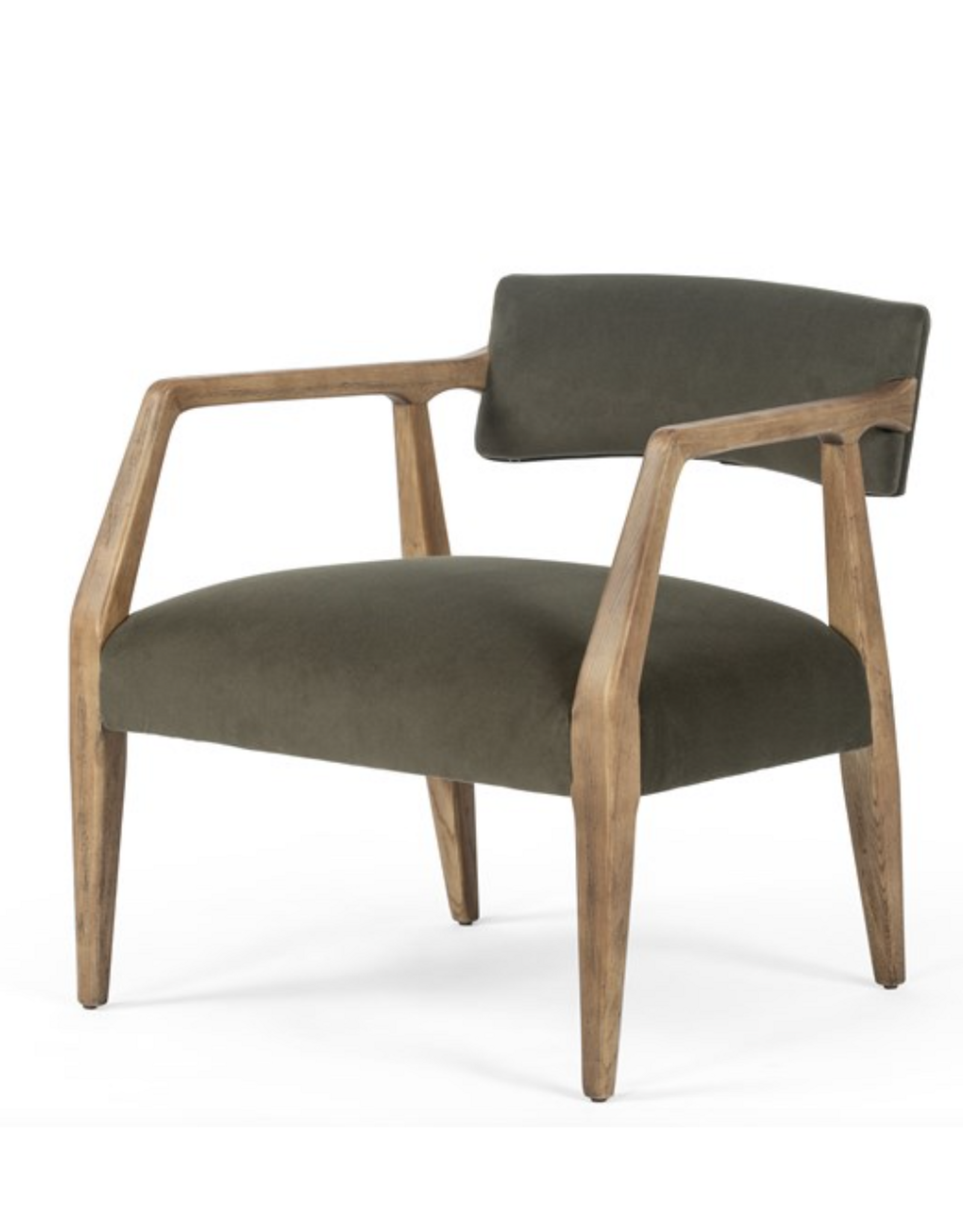 Tyler Chair - Modern Velvet Loden