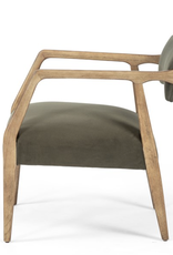 Tyler Chair - Modern Velvet Loden