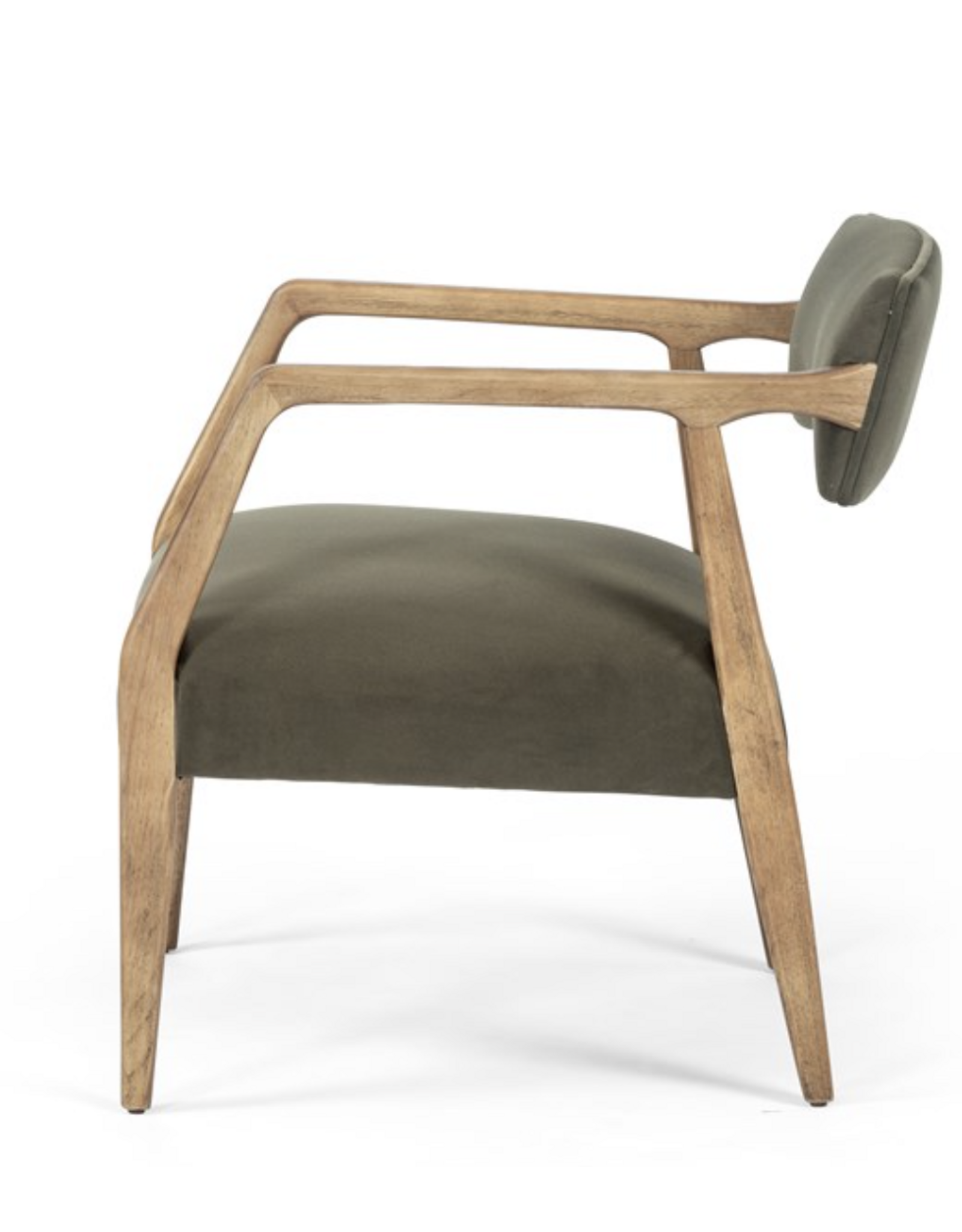 Tyler Chair - Modern Velvet Loden