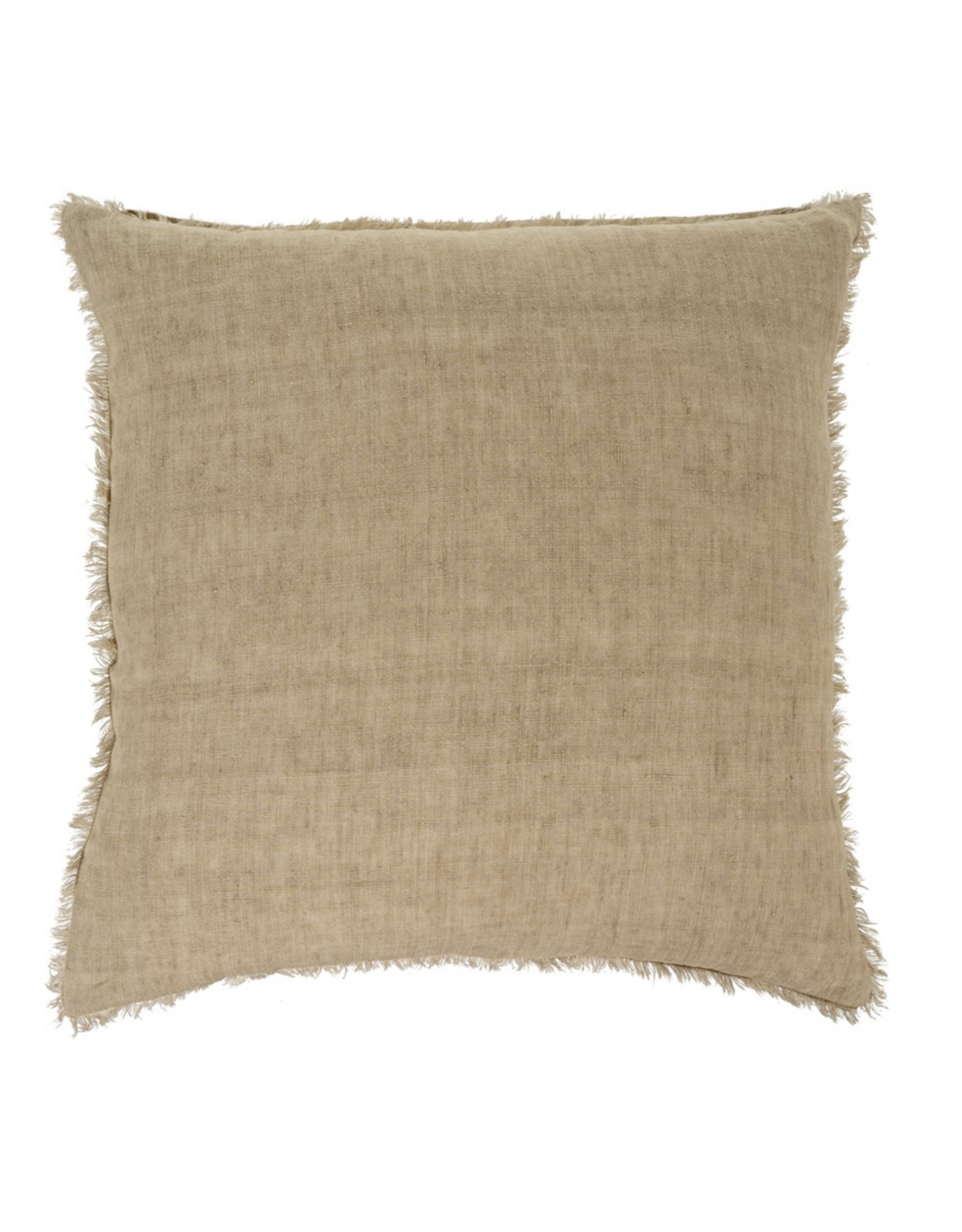 Lina Linen Pillow, Dune 24x24