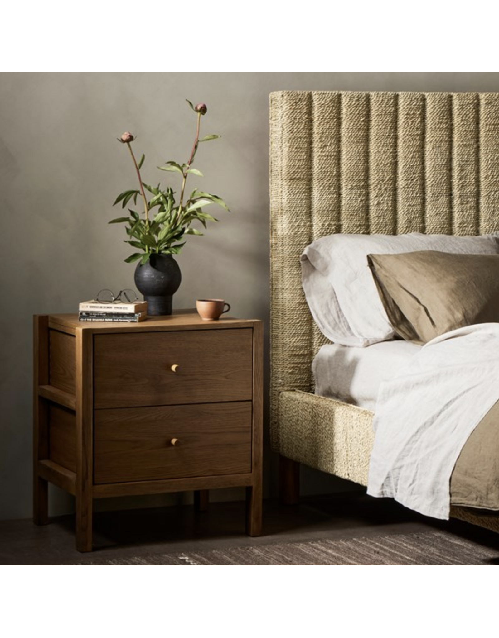 Meadow Nightstand in Tawny Oak