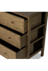 Meadow 6 Drawer Dresser in Tawny Oak