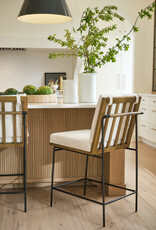 Crete Bar Stool in Savile Flax