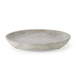 Triton Large Shallow Bowl Concrete Tray