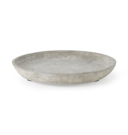 Triton Large Shallow Bowl Concrete Tray