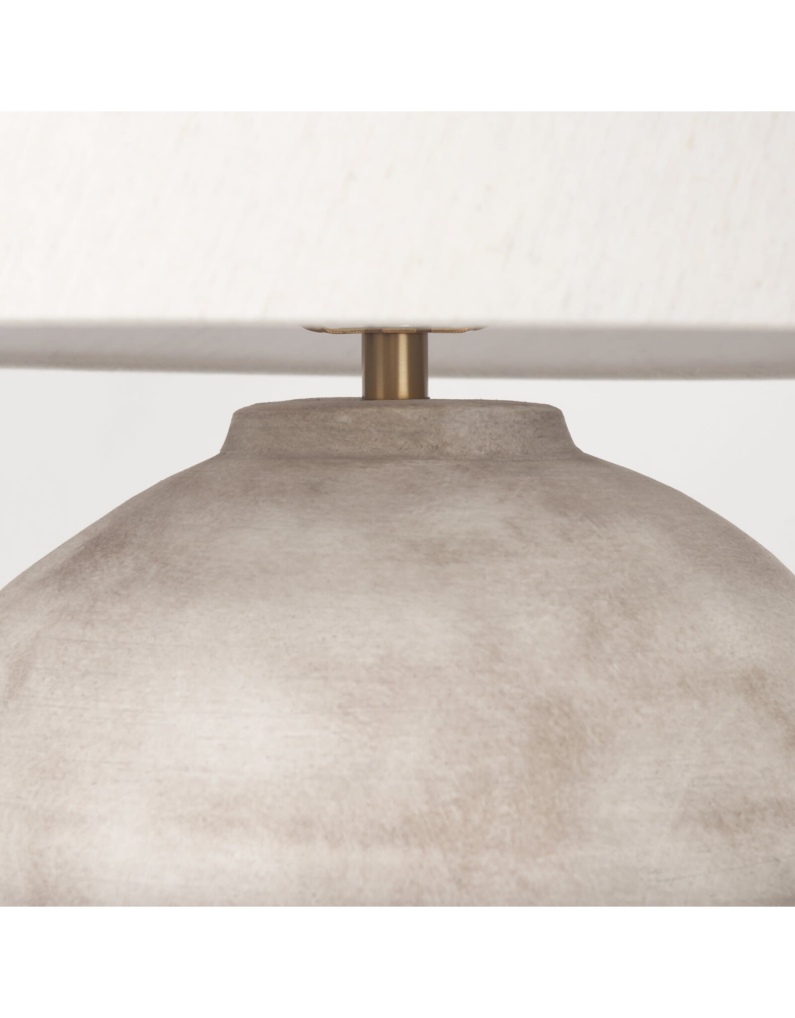 Marvin Taupe Ceramic Table Lamp