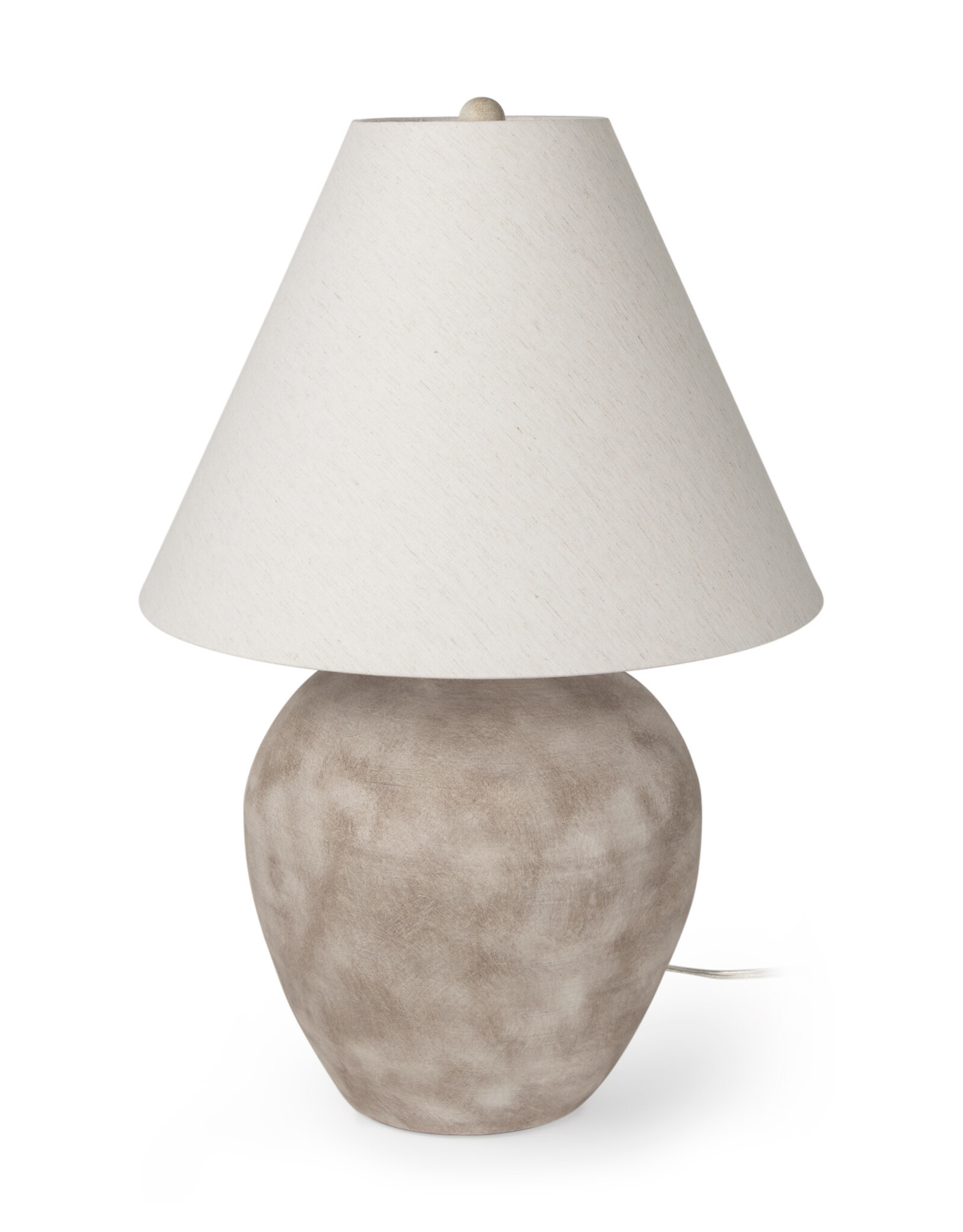 Marvin Taupe Ceramic Table Lamp