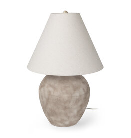 Marvin Taupe Ceramic Table Lamp
