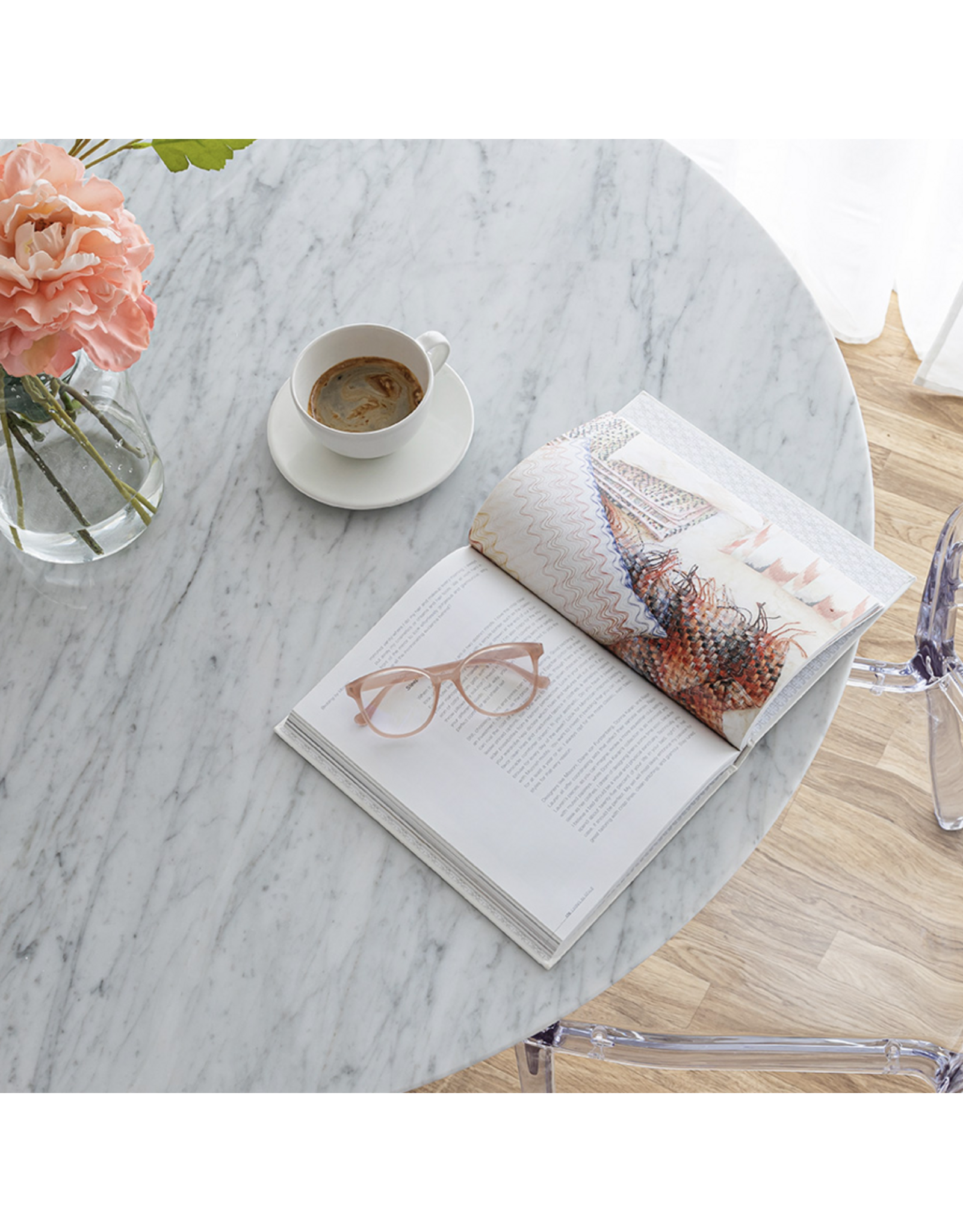 Flute Condo Dining Table Round