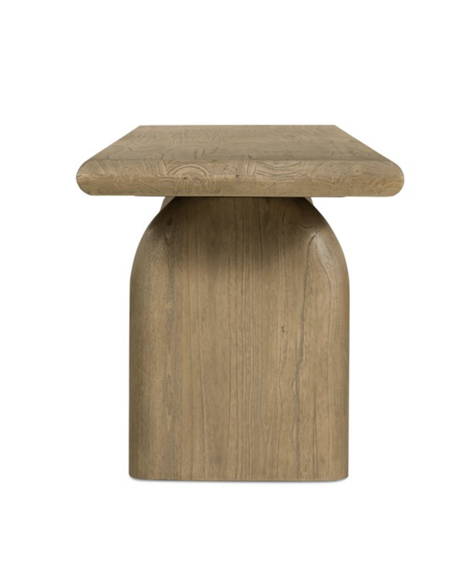 Sorrento Dining Bench in Aged Drift Mindi - 81"