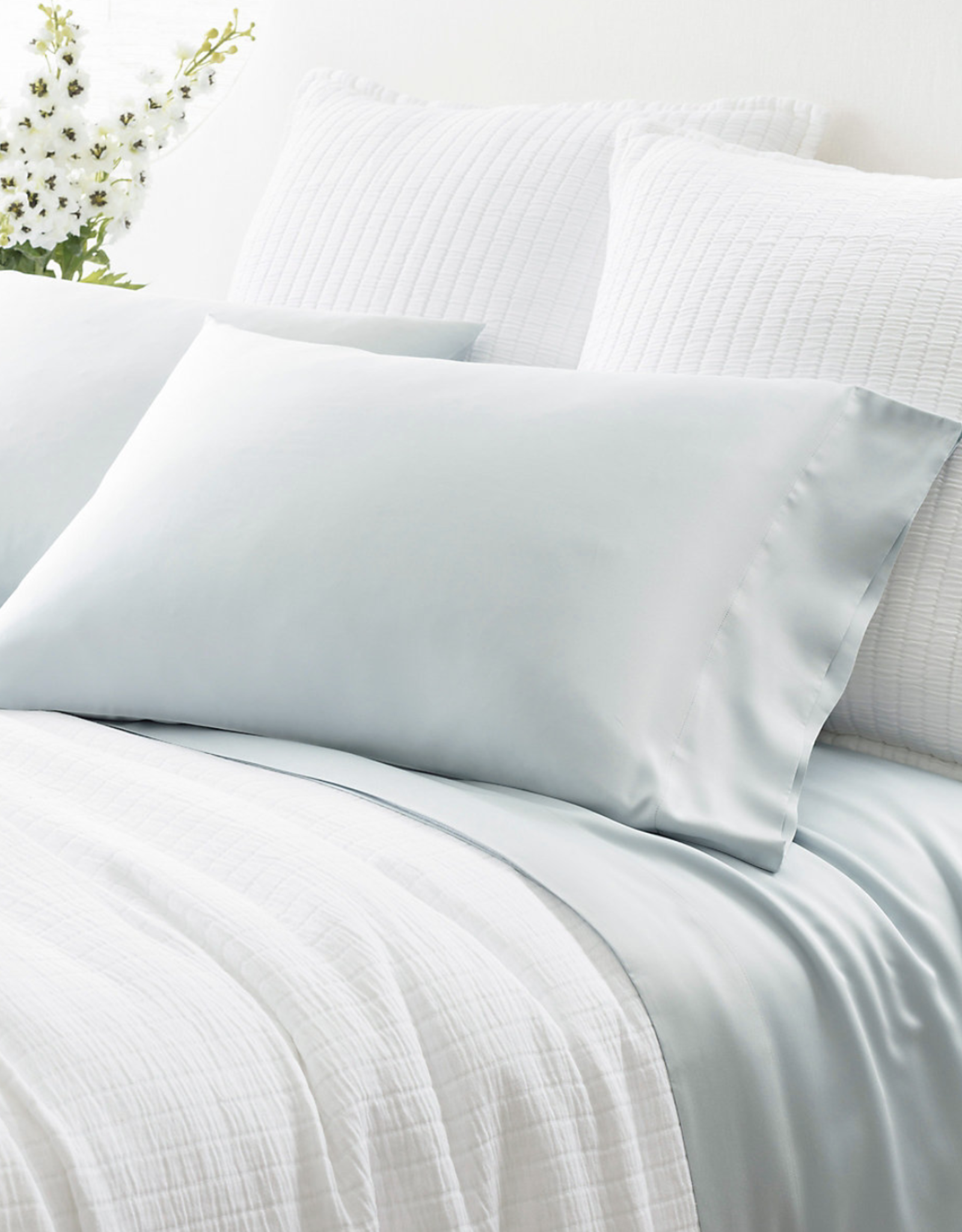 Silken Solid Pillowcases