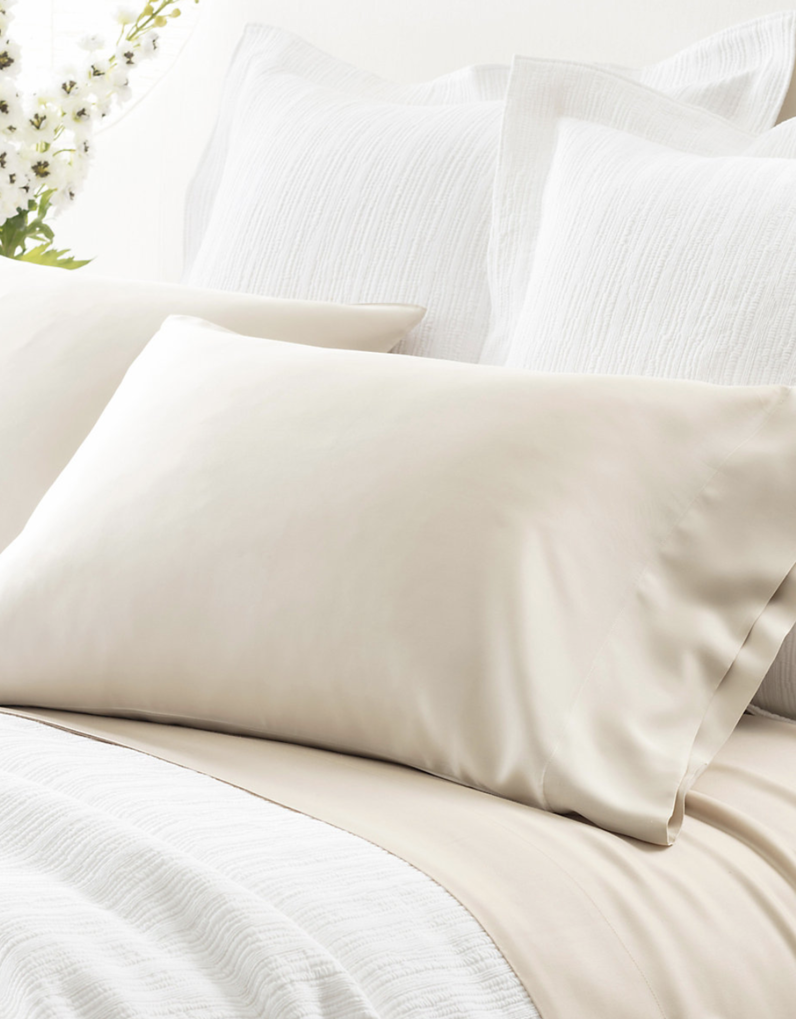 Silken Solid Pillowcases