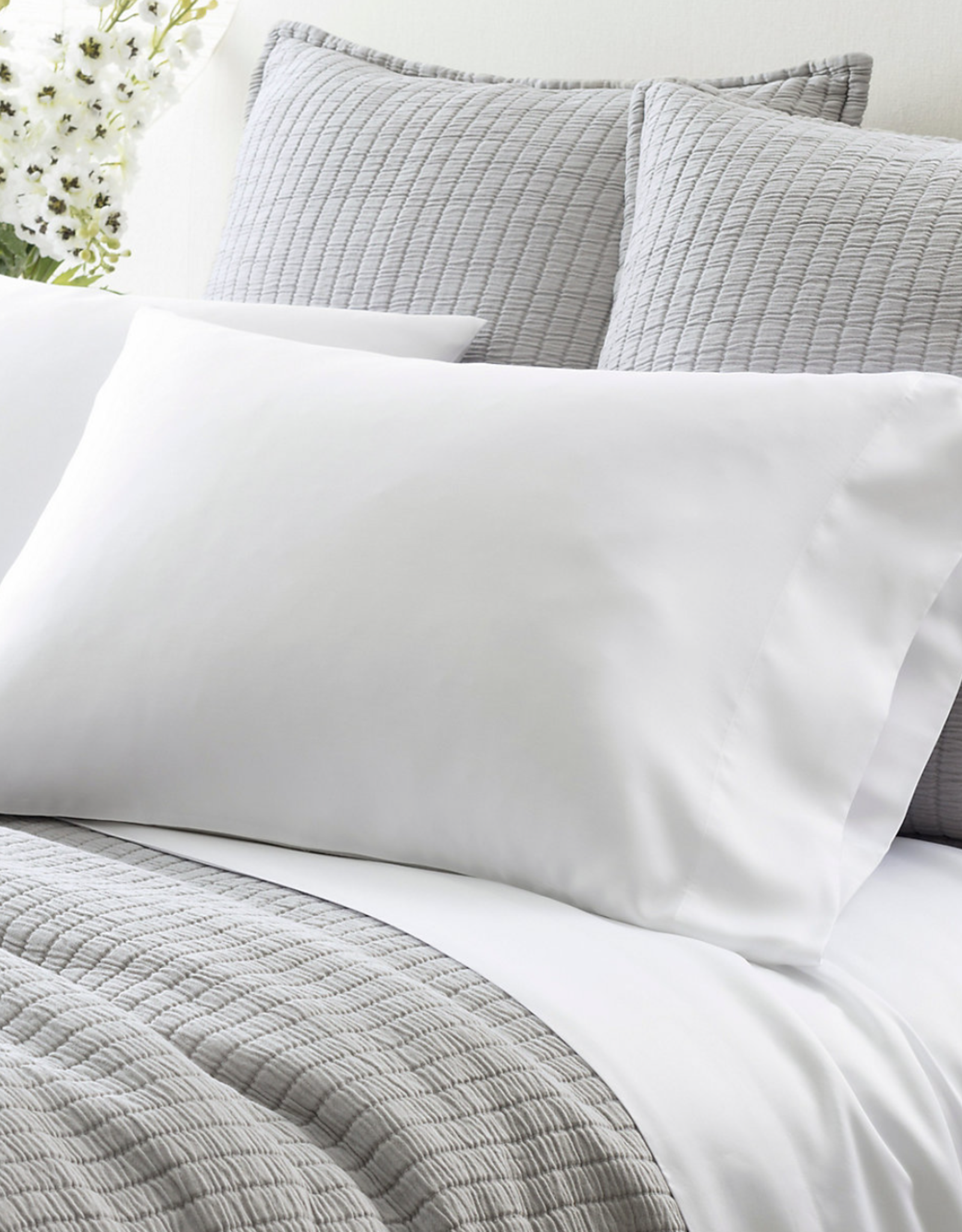 Silken Solid Pillowcases