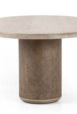 Kiara Dining Table - Weathered Blonde