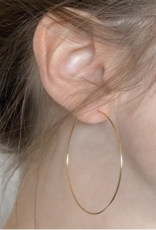 Petite Lola Hoop Earrings - Gold Filled