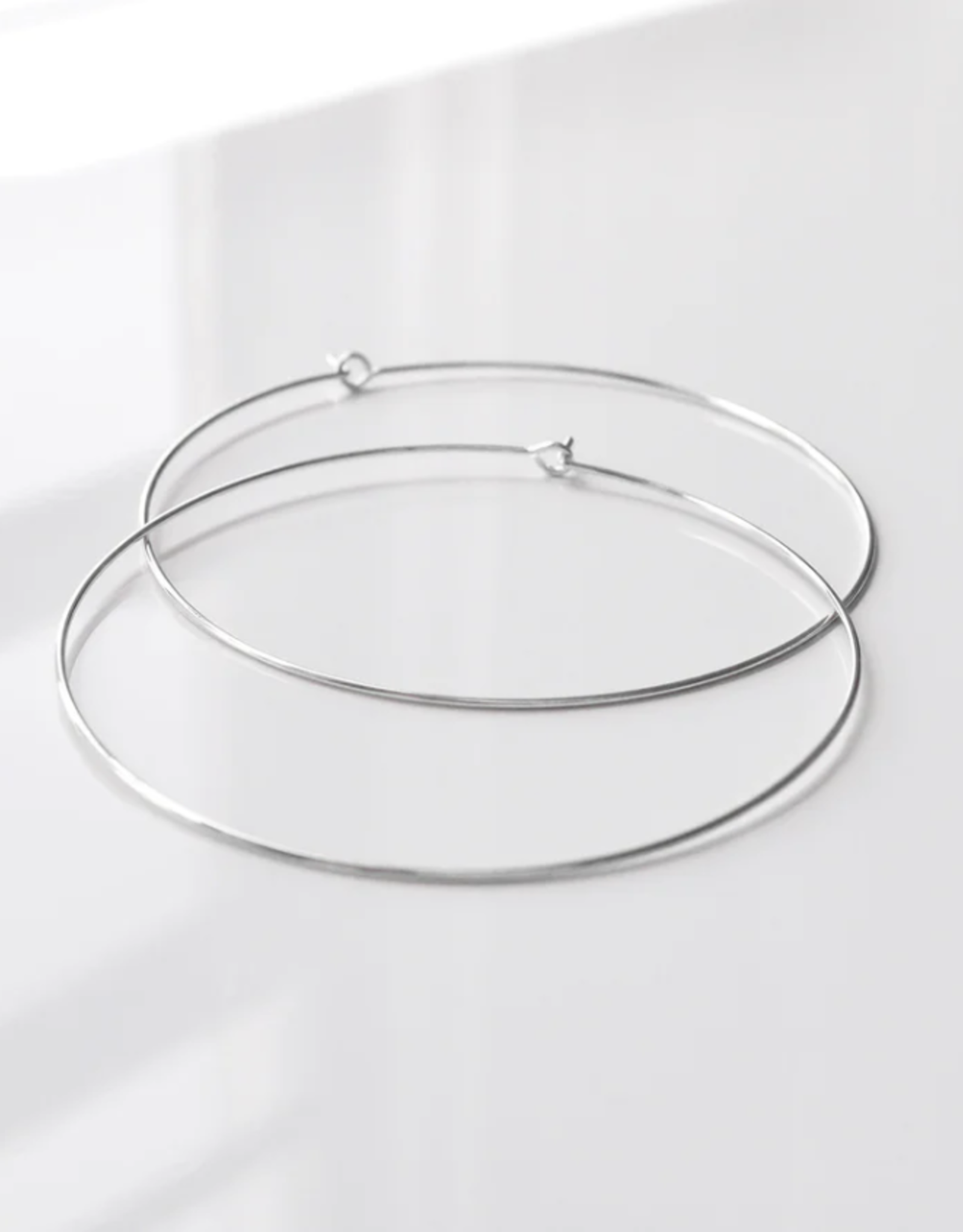 Petite Lola Hoop Earrings -Sterling Silver