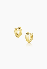 Vince Hoop Earrings - 14K Gold Vermeil