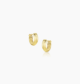 Vince Hoop Earrings - 14K Gold Vermeil