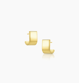 Chloe Hoop Earring - 14K Gold Vermeil