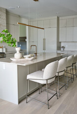 Astrud Bar Stool -Lyon Pewter