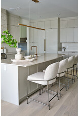 Astrud Bar Stool -Lyon Pewter