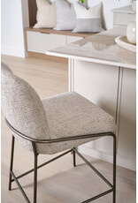 Astrud Bar Stool -Lyon Pewter