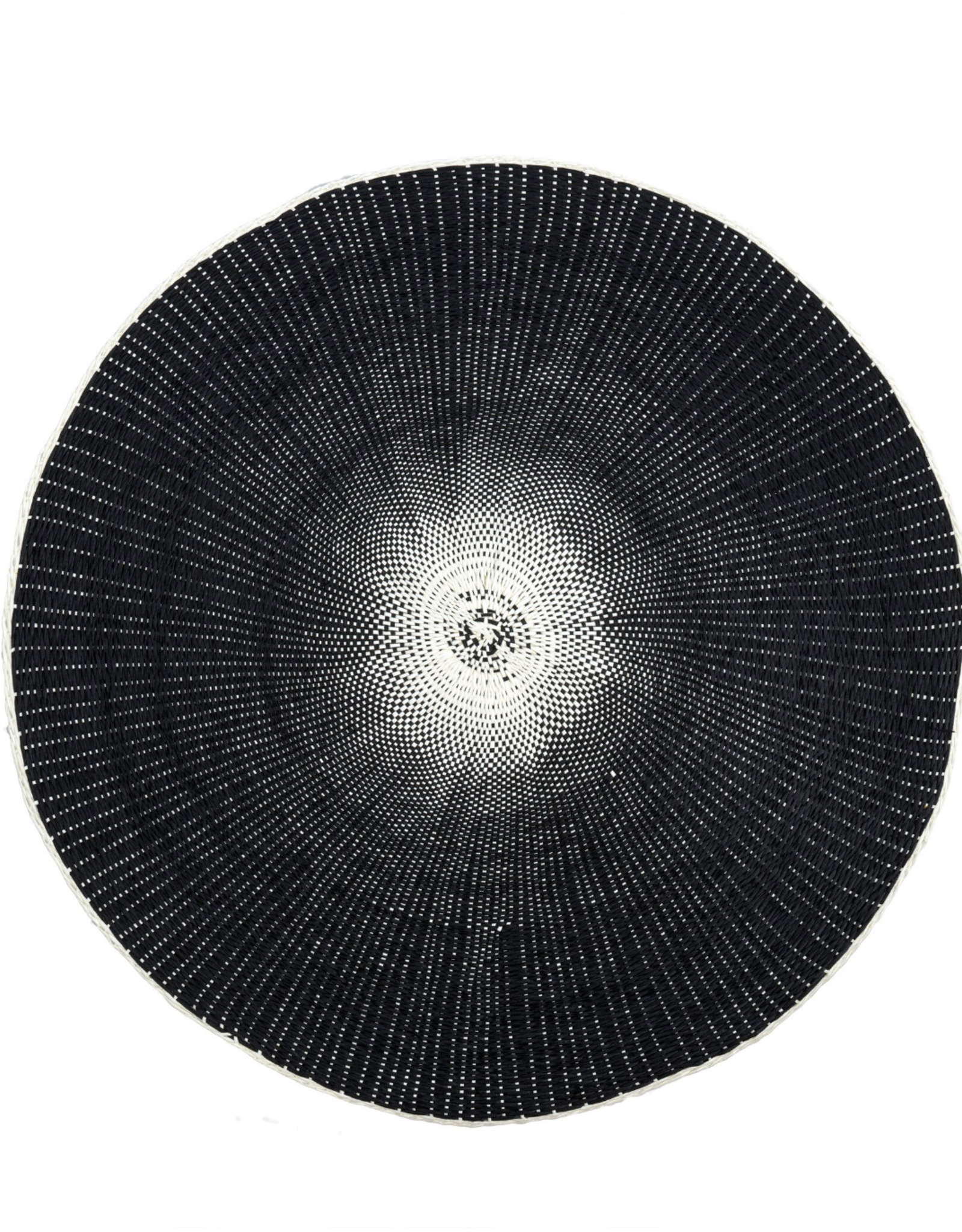 Willa Woven Placemat - Black