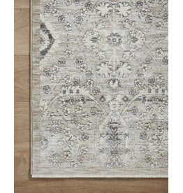 Amber Lewis x Loloi Zuma Rug ZUM-07 Silver/Sky