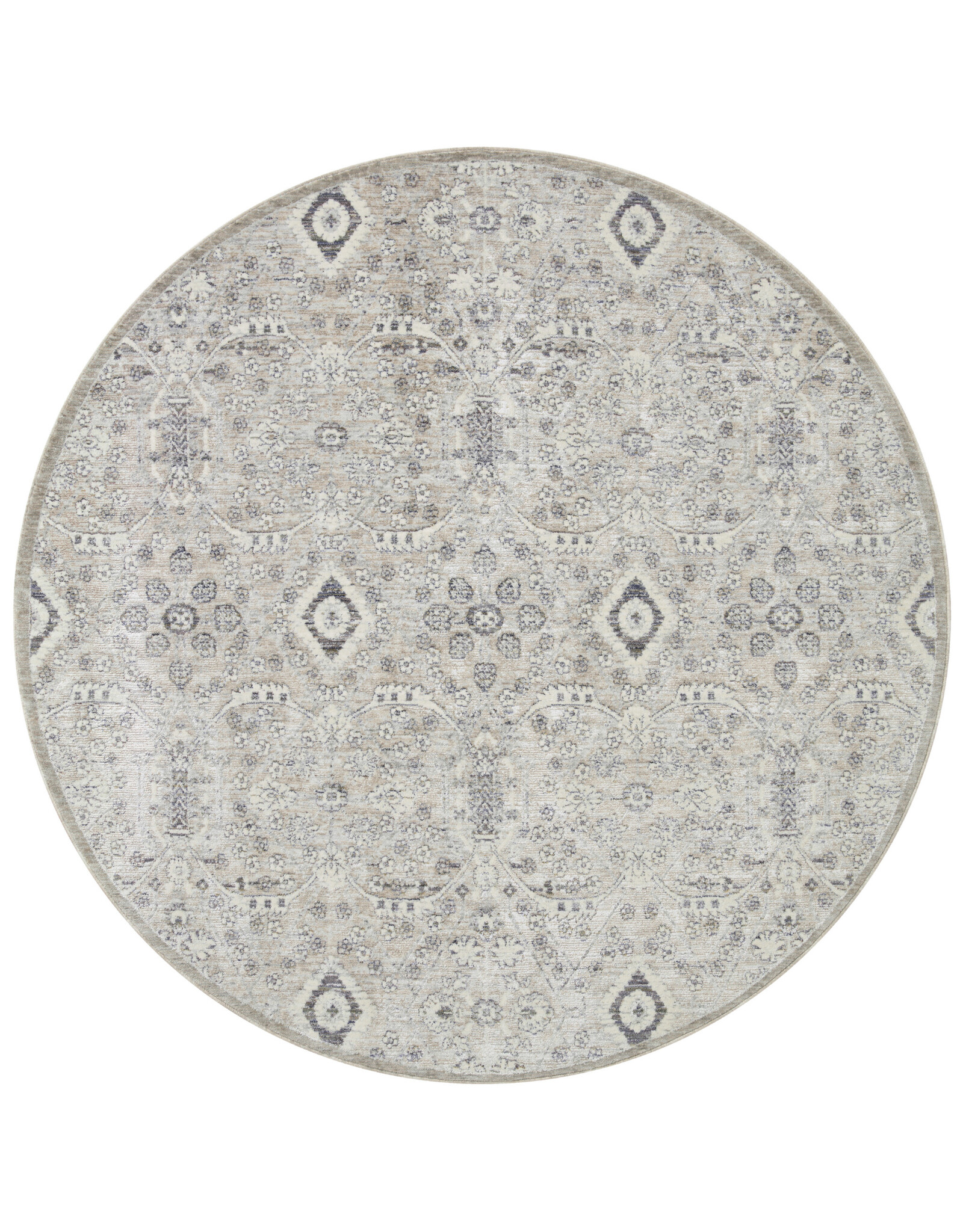 Amber Lewis x Loloi Zuma Rug ZUM-07 Silver/Sky